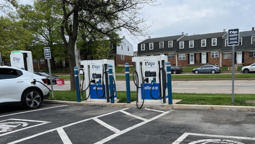 Hollinswood Shopping Center EV Charging – Baltimore, MD