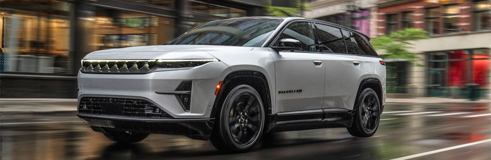 The all-electric 2024 Jeep Wagoneer S is revealed