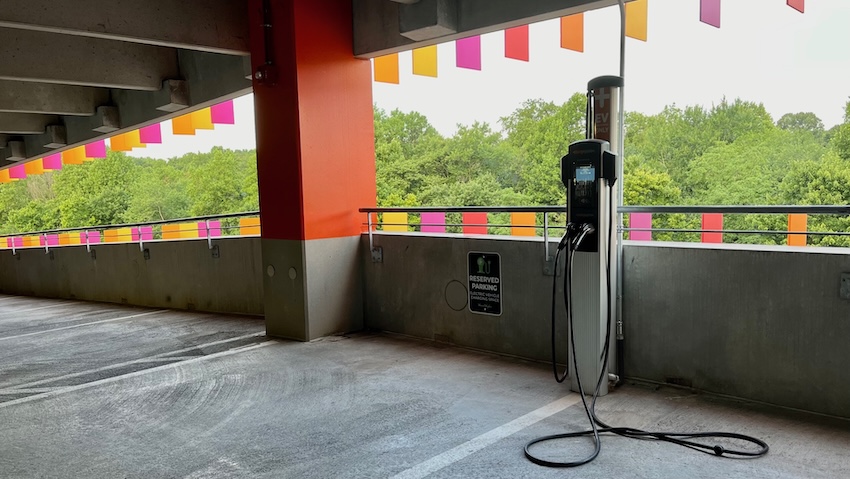 New Rates for Level 2 EV Charging at One Merriweather Garage – Plug-In Sites