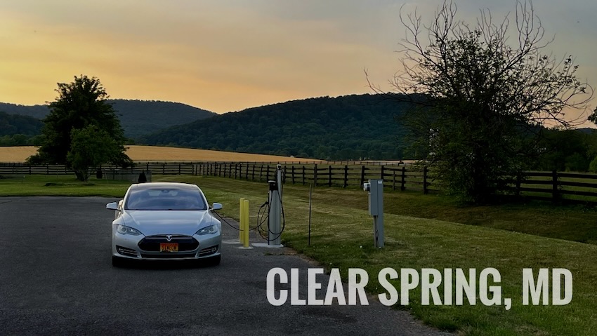 Clear Spring, MD – Potomac Edison Charging Station – Plug-In Sites