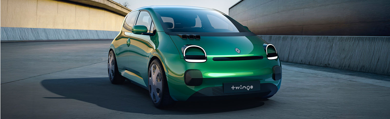 Renault presents the Twingo E-Tech prototype at the Brussels Motor Show