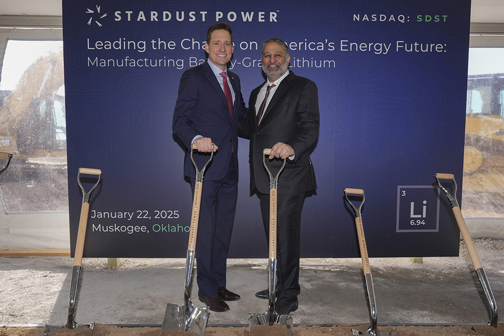 Stardust Power starts construction of US battery-grade lithium refinery – Charged EVs