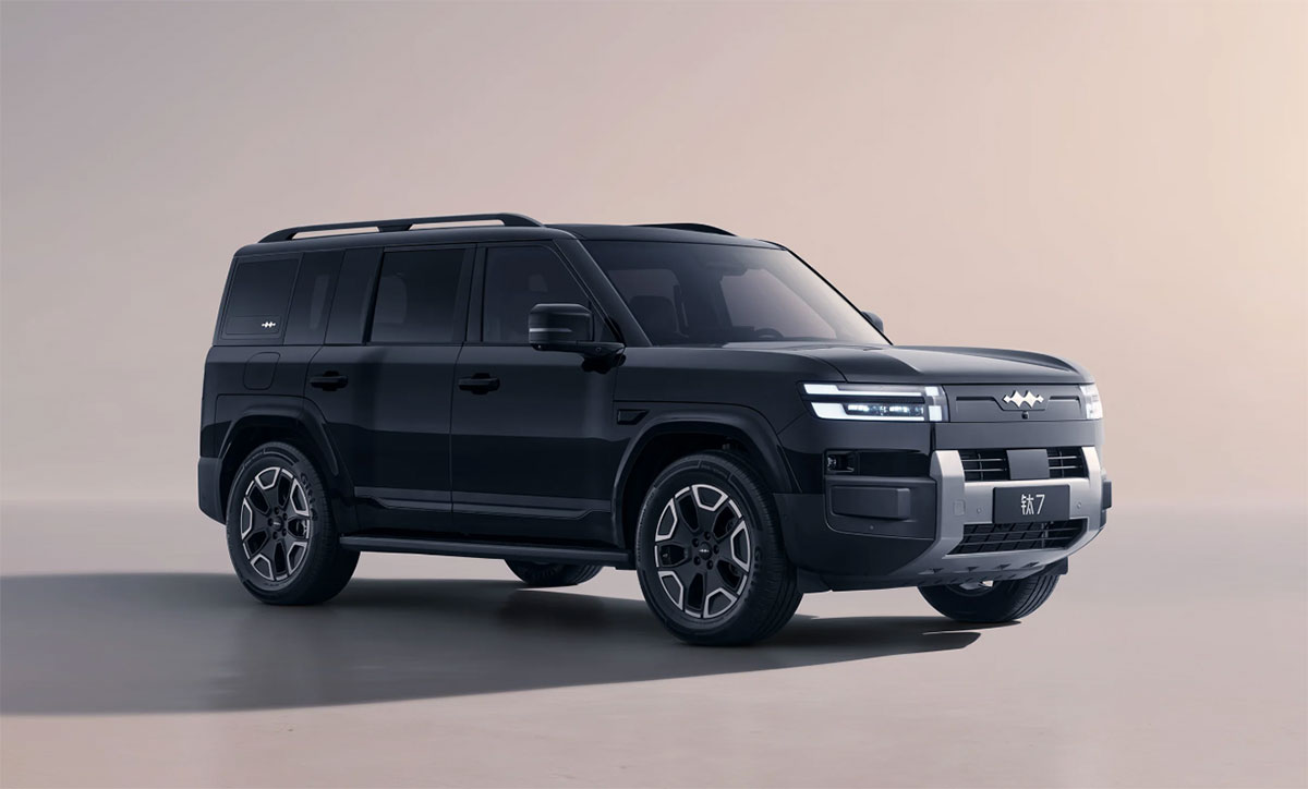 BYD Fang Cheng Bao officially launches Tai 7 SUV, starting at ,250