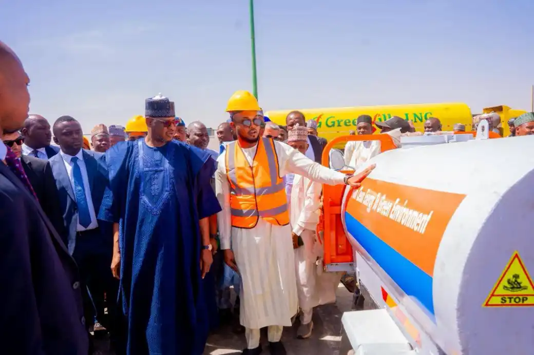 Governor Radda Unveils First CNG Station in Katsina