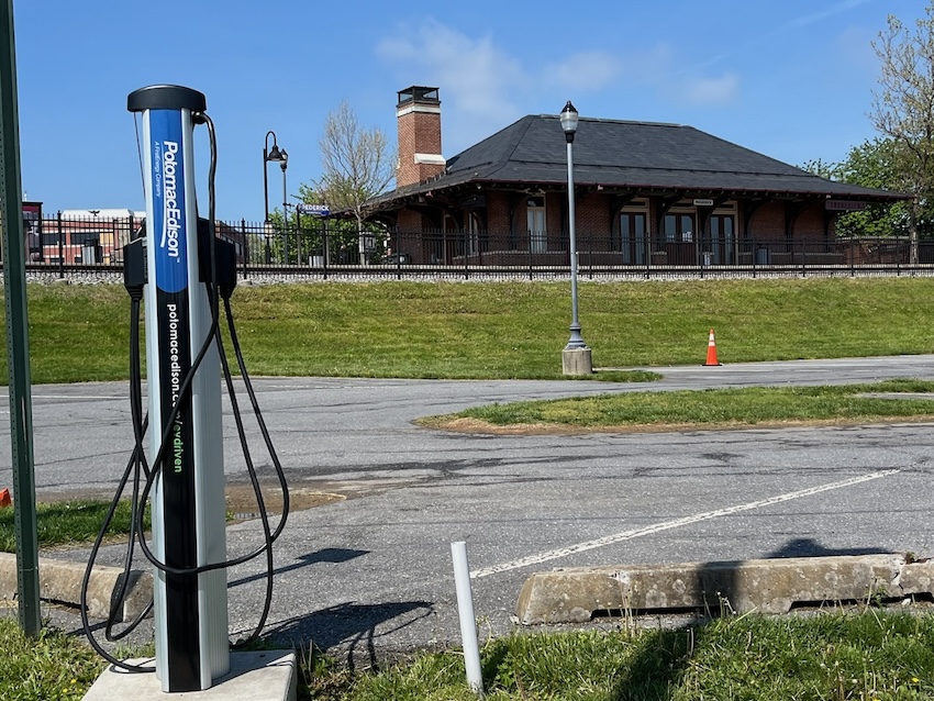 MARC Train Station Charging Station Potomac Edison – 2025 Report – Plug-In Sites