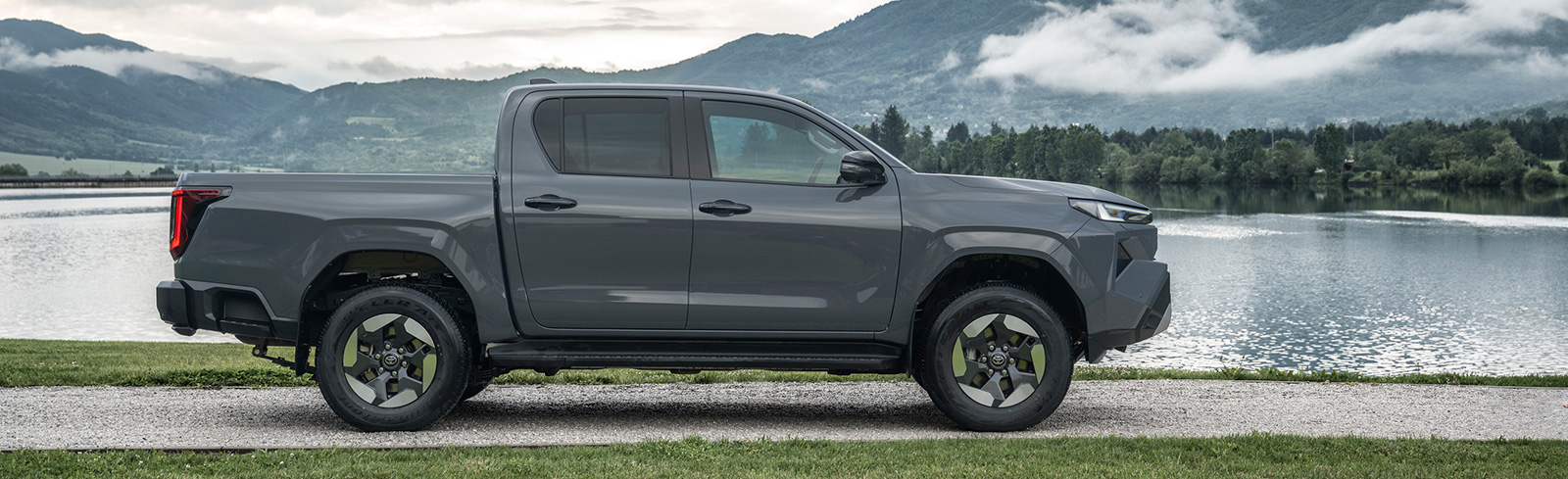 The ninth-gen Toyota Hilux goes electric with a first body-on-frame BEV