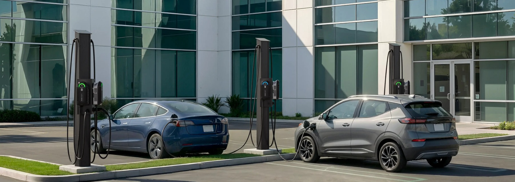 Introducing the Schneider Charge Pro Level 2 Charging Station Powered by EV Connect