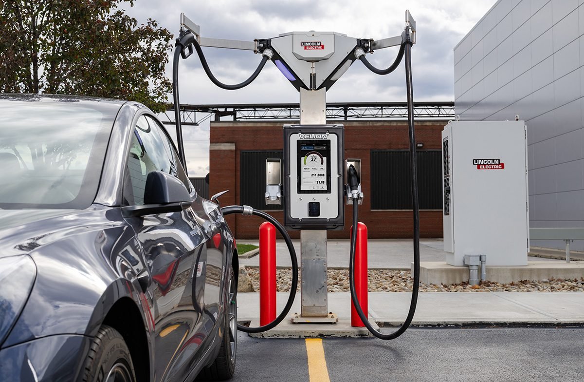 Lincoln Electric’s EV chargers earn NEMA Make It American product certification